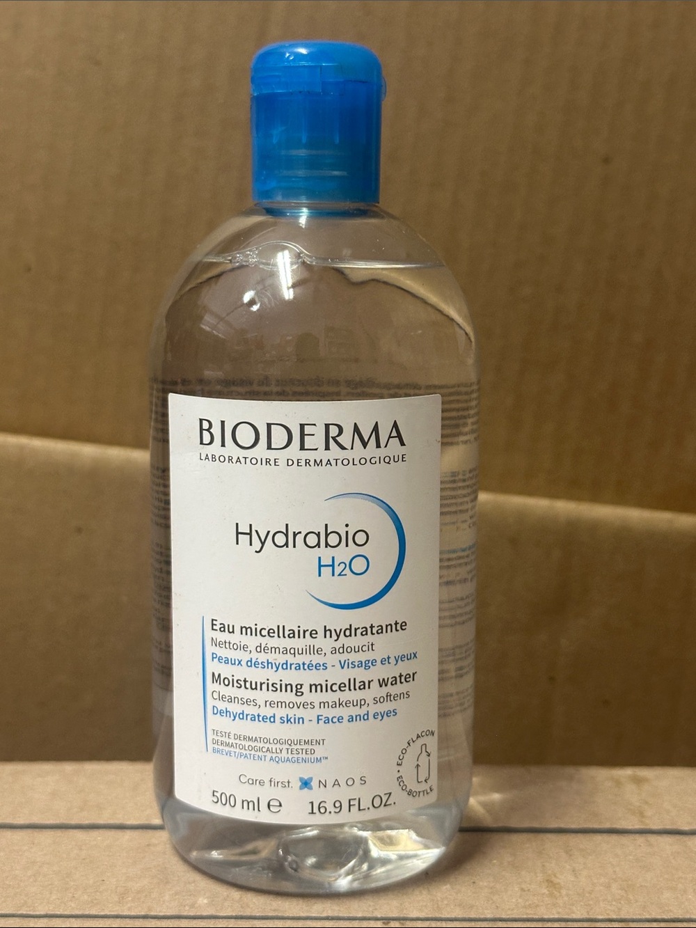 Bioderma Hydrabio H2O Moisturising Micellar Water - Blue